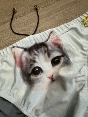 Slick it up Kitten swimwear